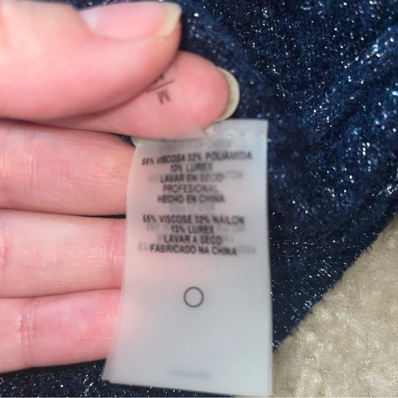 Ellie Tahari Brodly sparkle cold shoulder sweater - Picture 4 of 9